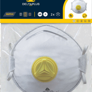 KIT DE 2 MASCARILLAS FFP2 CON VALVULA