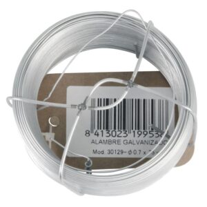 ALAMBRE GALVANIZADO 1,3mm 50M (1u)
