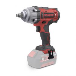 SET LLAVE IMPACTO 1/2" 18V+2 BAT. 4Ah STAYER