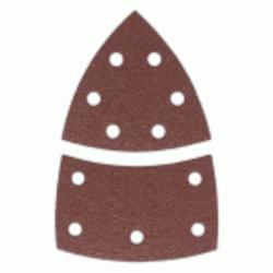 Lija triangular con velcro con 2 piezas (mouse) GR.40-60-80-120 (10 unds)