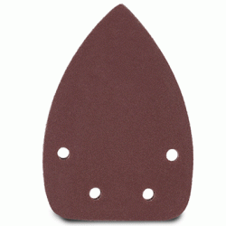 LIJA TRIANGULAR DELTA 95X135MM CON VELCRO GR.60 (5 UNDS)