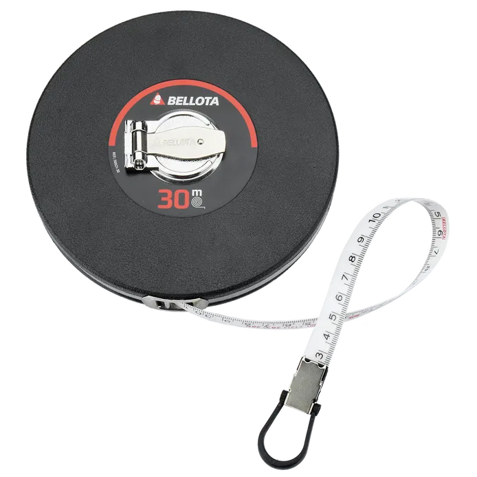 CINTA METRICA FIBRA DE VIDRIO 30 MTS. BELLOTA