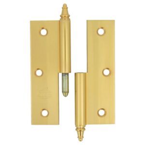 BISAGRA 1007-100X70 LATON PULIDO DCHA SUELTA