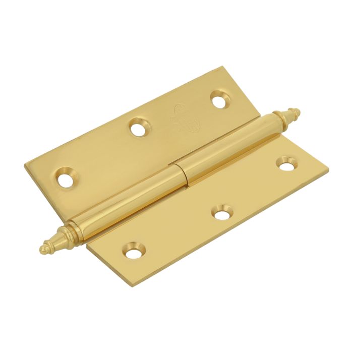 BISAGRA 1007-80X60 LATON PULIDO IZQUIERDA BOLSA