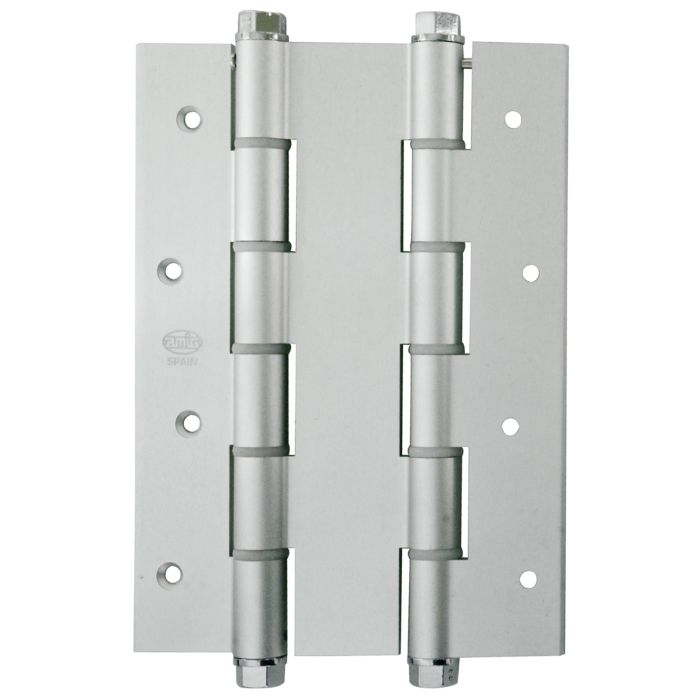 Bisagra 3035-180X133 Aluminio Plata