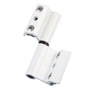 Bisagra v2p-eu aluminio blanco dcha
