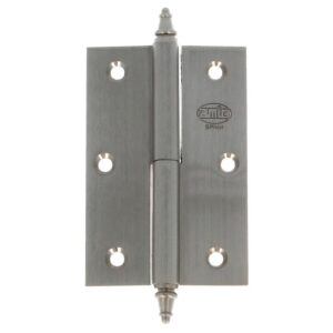 Bisagra 1007-90X60 Latón Cromo Mate