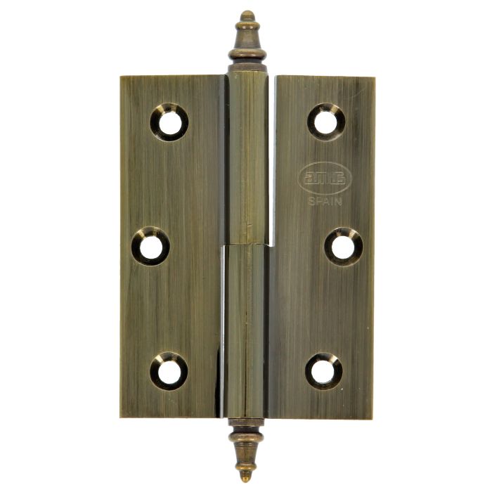 BISAGRA 1007-60X60 LATON CROMO MATE DER