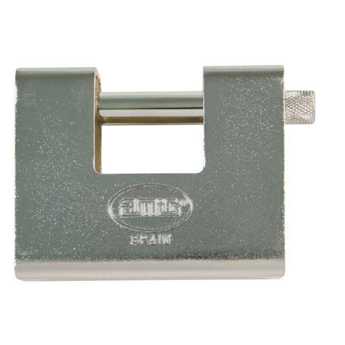 CANDADO ACORAZADO 201-90 ACERO CROMO (D)