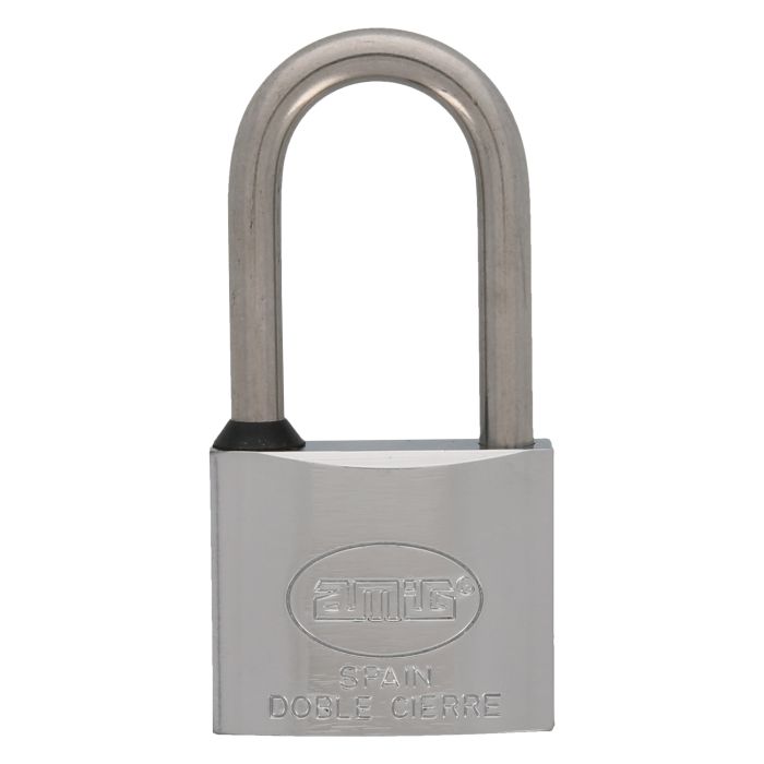 CANDADO 61-30 LATON CROMADO INOXIDABLE