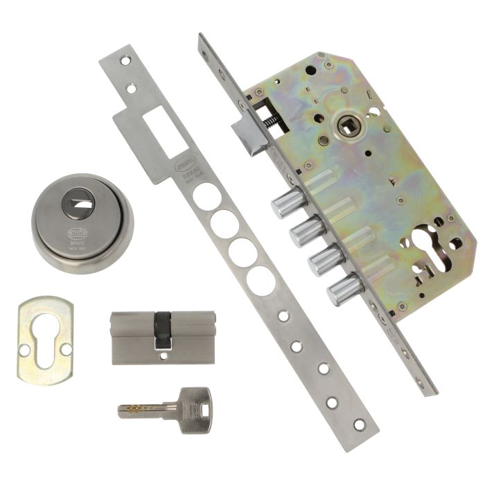 CERRADURA 100-50/85 ACERO INOXIDABLE 18/8