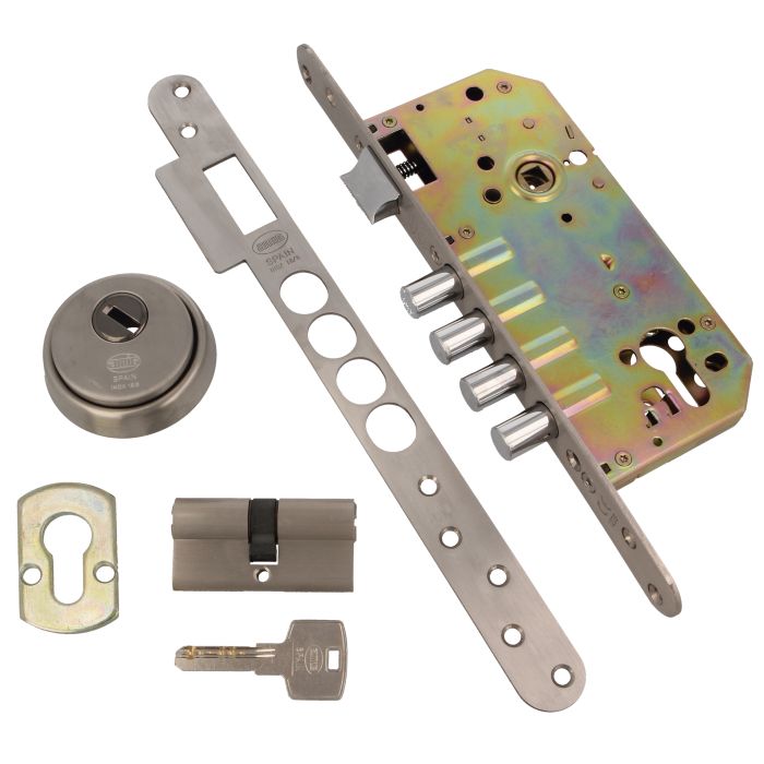 CERRADURA 101-50/85 ACERO INOXIDABLE 18/8