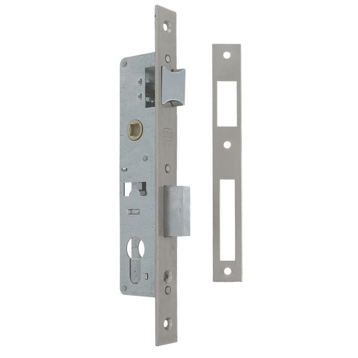 CERRADURA 725-30 ACERO CROMO MATE