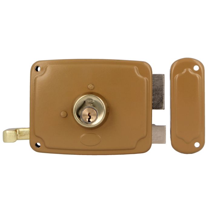 CERRADURA 72U-120 ESMALTADO ORO DCHA