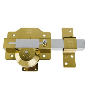CERROJO ALTA SEG 1PLUS-90X154 ORO