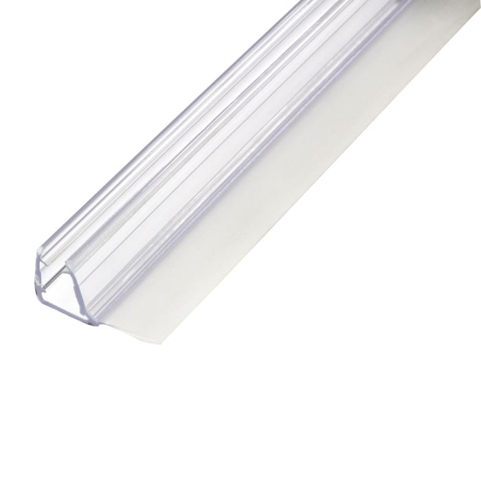 BURLETE CRUCE DE HOJAS MAMPARA TRANSPARENTE 6-8MM X 2M