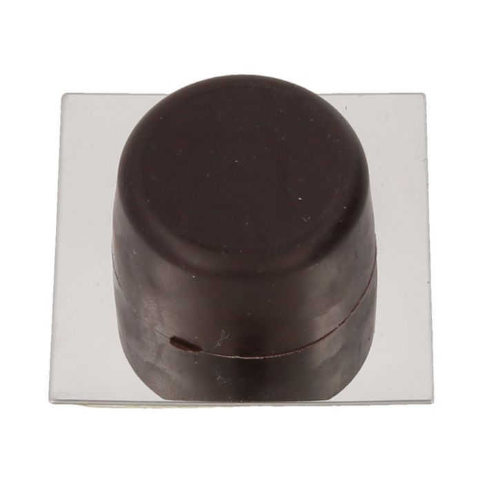 Tope Puerta Básico Inox Marrón 405