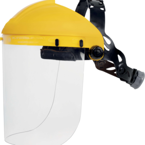 PORTAVISERA DE POLICARBONATO INCOLORO CON SOPORTE AJUSTABLE