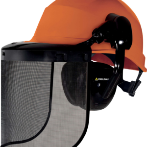 CASCO COMPLETO TIPO FORESTAL Naranja T. Ajustable