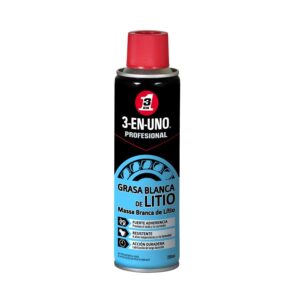 WD-40 3 EN 1 GRASA BLANCA DE LITIO - Spray 250 ml.