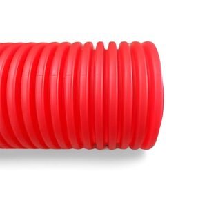 TUBO PE COARRUGADO ROJO DOBLE PARED 160 (1R=50MTS) (600U)