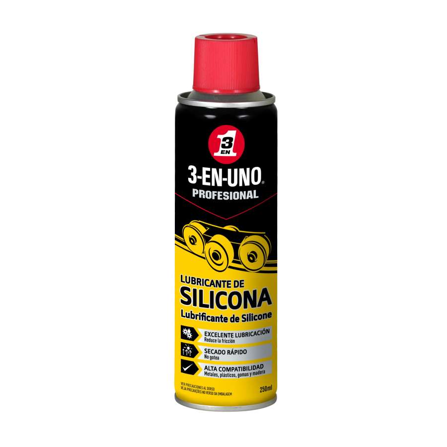 3 EN 1 LUBRICANTE DE SILICONA - Spray 250 ml