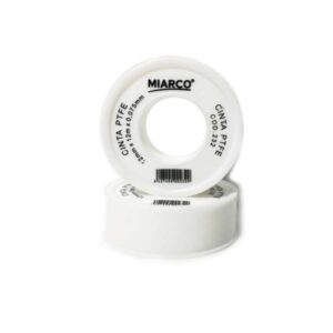 CINTA TEFLON (PTFE) 12MM X 12M X 0,0075MM