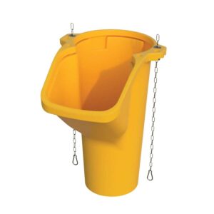 BOCA TUBO BAJANTE ESCOMBROS AMARILLO (611U)