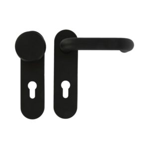 MANILLA 3PB72+POMO ACERO POL NEGRO